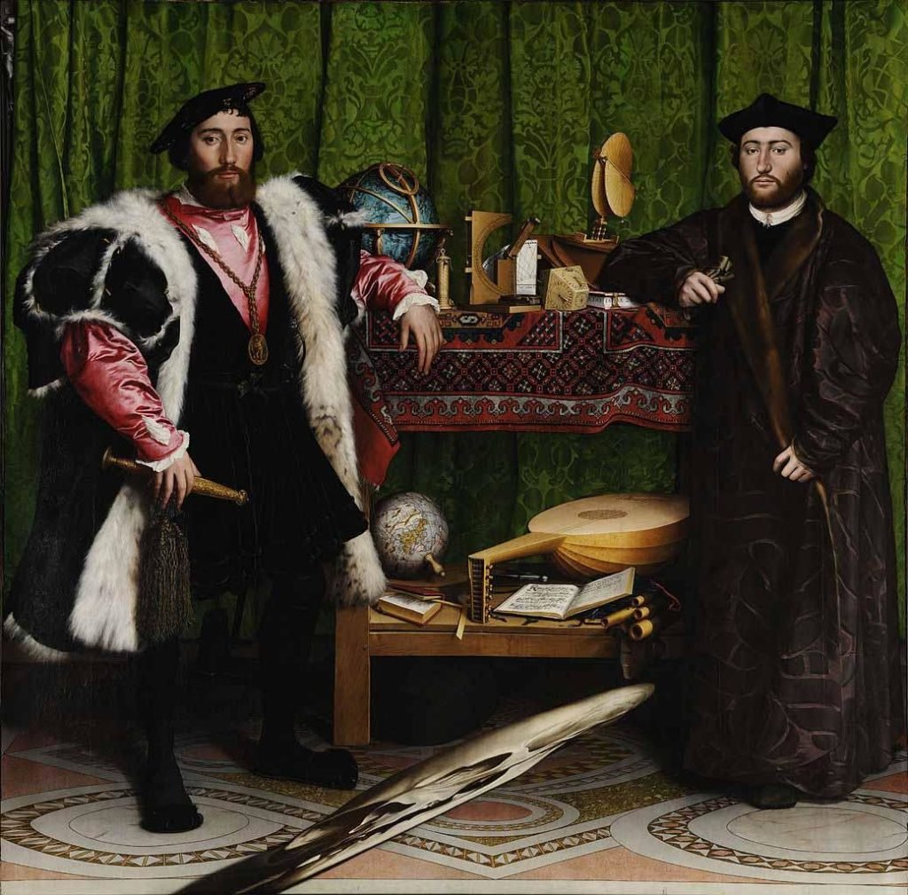  Los embajadores, de Hans Holbein